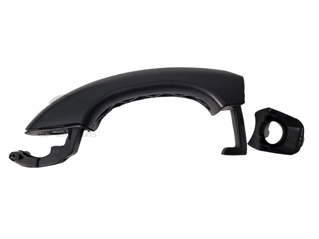 Front Right Outer Door Handle W Keyhole- Black for Volkswagen Amarok 2010-2020