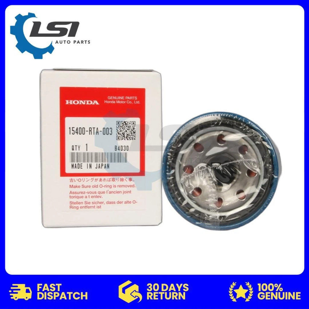 Honda Genuine Oil Filters 15400-RTA-003 x10 Aus ref: z547