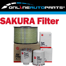 Load image into Gallery viewer, Air Oil Fuel Filter Service Kit for Landcruiser HDJ80 1HD-T 1HD-FT 4.2L Diesel