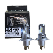 Load image into Gallery viewer, 2x H4 LED Headlight Bulb Globe 12V 27W 1900/1500LM 6500K