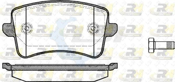 Rear Brake Disc Rotors and Brake Pads for Audi A4 A5 Q5 S4 S5 B8 08-18 330mm