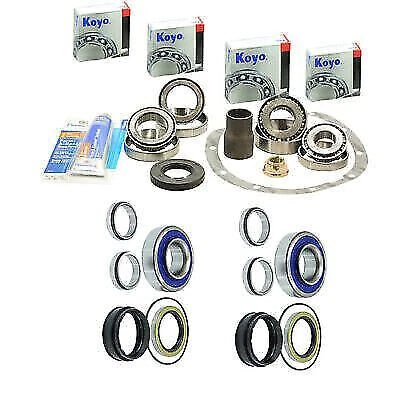 Rear Diff Kit+Wheel Bearings for Toyota Hilux 4WD 8/2002-2005 LN167R LN172R
