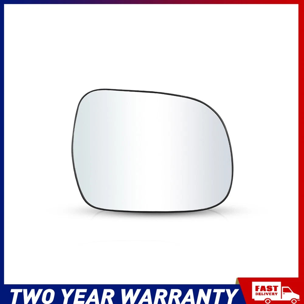 Right RH Driver Side Mirror Glass Heated w/ Base for 2005-2015 Toyota Hilux