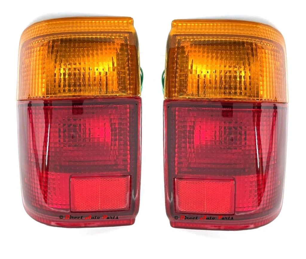 *NEW* TAIL LIGHT LAMP SUIT TOYOTA HILUX SURF YN130 & 4 RUNNER 1989 - 1991 PAIR