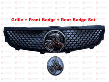 Load image into Gallery viewer, Black grille with chrome badges set for Holden Commodore VE Series 1 SV6 SS SSV