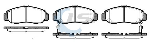 Front Brake Pads and Rotors Set for Honda ACCORD CL9 2.4 3.0V6 EURO 2003 - 08