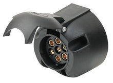 Load image into Gallery viewer, Trailer Caravan Camper 7 Pin Large Round Plastic Socket ADR Approved