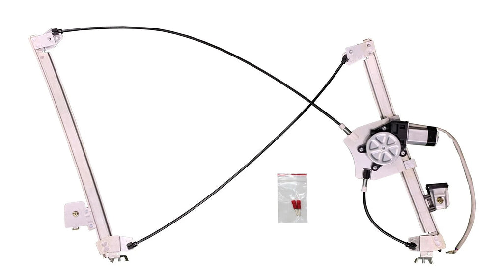 Front Left Window Regulator W/ Motor 2 Pins for Peugeot 206 CC 2-Door Conv 99-07