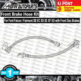 FOR Falcon / Fairmont XB XC XD XE XF XG 6 Cylinder & V8 Pair Front Brake Hoses