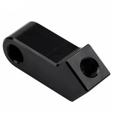 Load image into Gallery viewer, Black Bottom-Mount Headlight Mounting Block Bracket For Harley Bobber Sportster