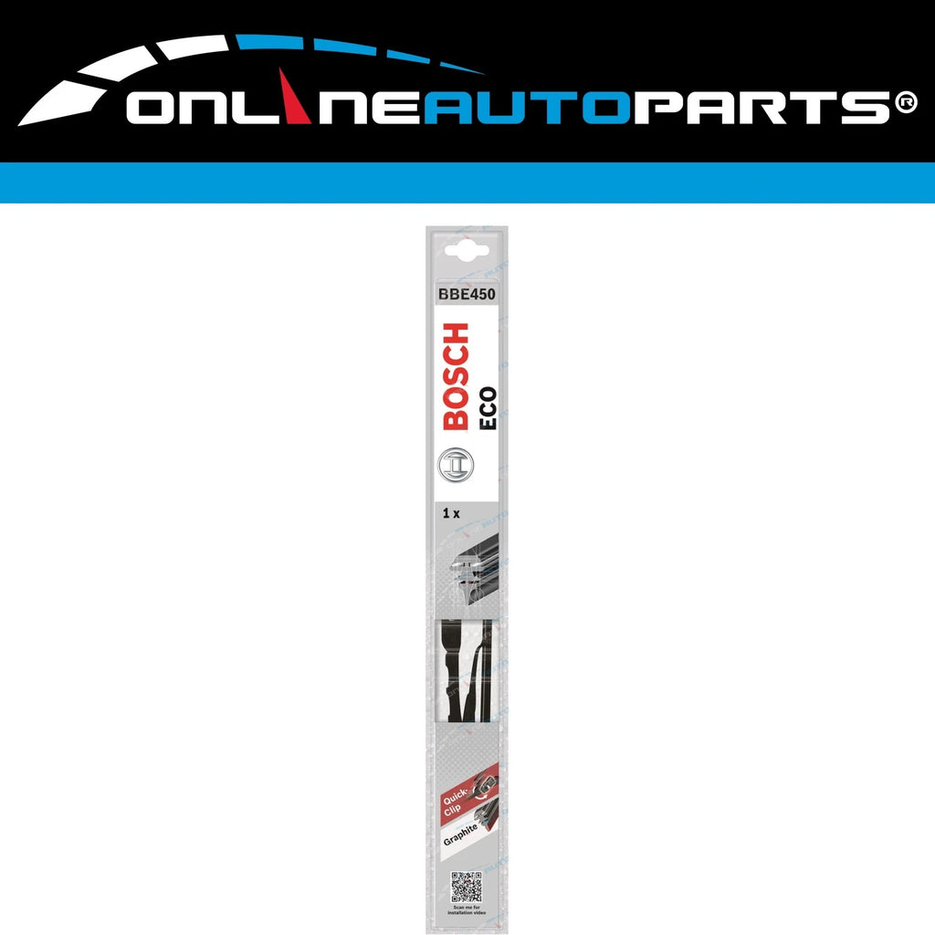 Front Pair Bosch Eco Wiper Blades Set for Mitsubishi Triton MK 1996~2006