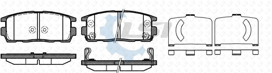 Rear Brake Pads & Disc Rotors Set – Holden Captiva CG (2006–2018) | OE-Fit Ceramic Kit