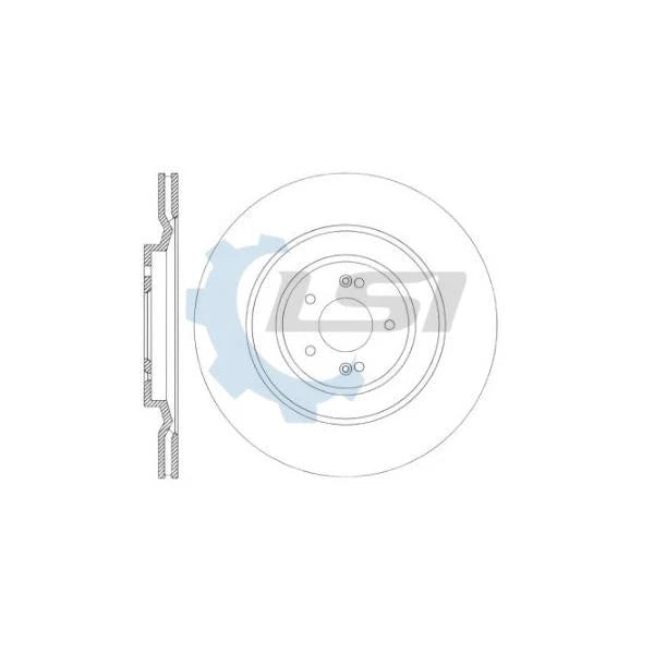 Front Disc Rotors for Kia Sorento 07/2020- 325mm