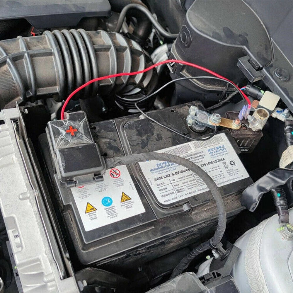 Vehicle 2xRemote Battery Disconnect Switch Kit DC 200A 12V Post Top Kill Switch