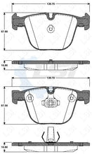 Load image into Gallery viewer, European Rear Brake Pads and Disc Rotors w/ sensor for BMW X5 E70 X6 E71