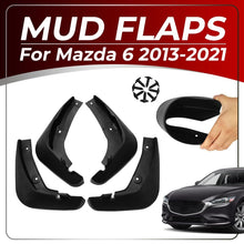 Load image into Gallery viewer, 4X Black Car Mud Flap Splash Guard Fender Mudguard Mudflap For Mazda 6 2013-2021