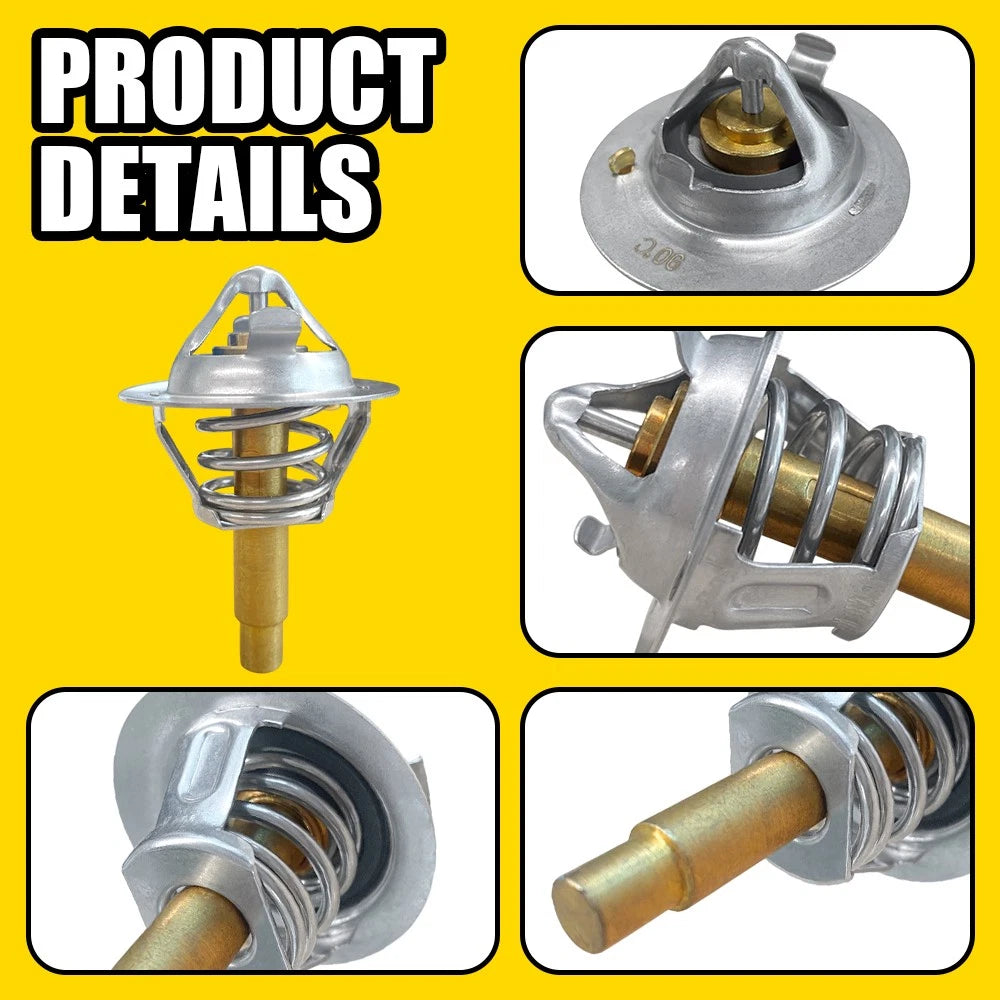 for Mercedes W203 W204 W211 CL203 R171 2002-14 Thermostat with Seal 2712030575