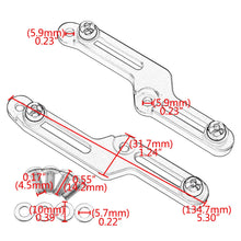 Load image into Gallery viewer, Black Aluminum Windshield Windscreen Adjusters Kit for Honda CB500X 2017-2020 ST