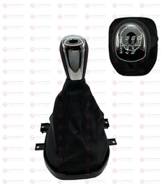 Manual Gear Knob Shiny Chrome & Boot Complete Holden Commodore VE V8 6 Speed SS