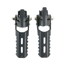 Load image into Gallery viewer, 22mm Stainless Steel Foldable Highway Foot Pegs Black for BMW R1200GS LC 2013-17