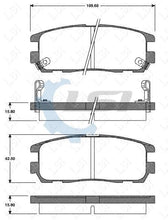 Load image into Gallery viewer, Rear Brake Pads and Disc Rotors Set for Holden FRONTERA 3.2L 2001-05