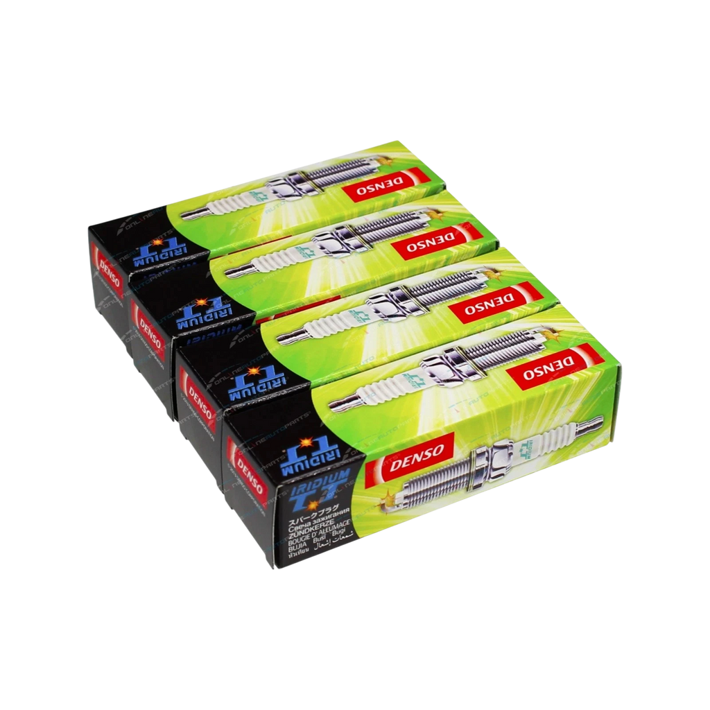 Set of 4 Denso Iridium Spark Plugs for Subaru Impreza GP7 2.0L FB20A 2012~2016