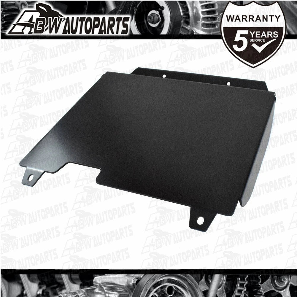 Steel Bash Plate Heavy Duty 4mm Black fit for Toyota Hilux IFS 2001 - 2004