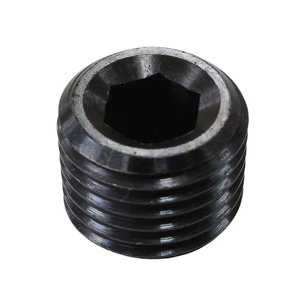 Aeroflow Npt Port Plug 1/2" Steel Blackcoated