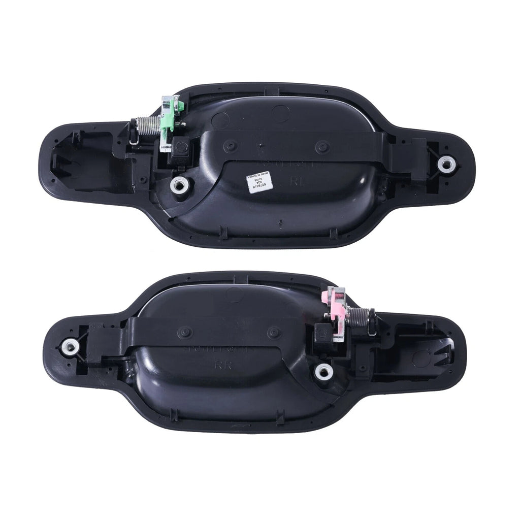 4pc FRONT REAR LEFT & RIGHT Outer Door Handle Black For RA Colorado 08-12 D-Max