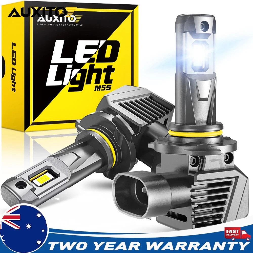 2X 9005 HB3 LED Headlight Globes Replace Kit Hi/Low Beam White 120W 22000LM