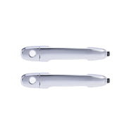 Chrome Front Outer Door Handle Pair for Toyota Kluger Prius Camry Hilux RAV4