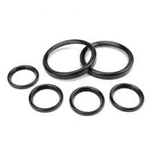 Load image into Gallery viewer, 6 X Instrument Board Burst Gauge Bezel Set For Harley Electra Glide Classic FL S