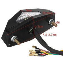 Load image into Gallery viewer, Universal Motorcycle LED Tail Light Turn Signal Rear Brake Stop Indicator Lamp S