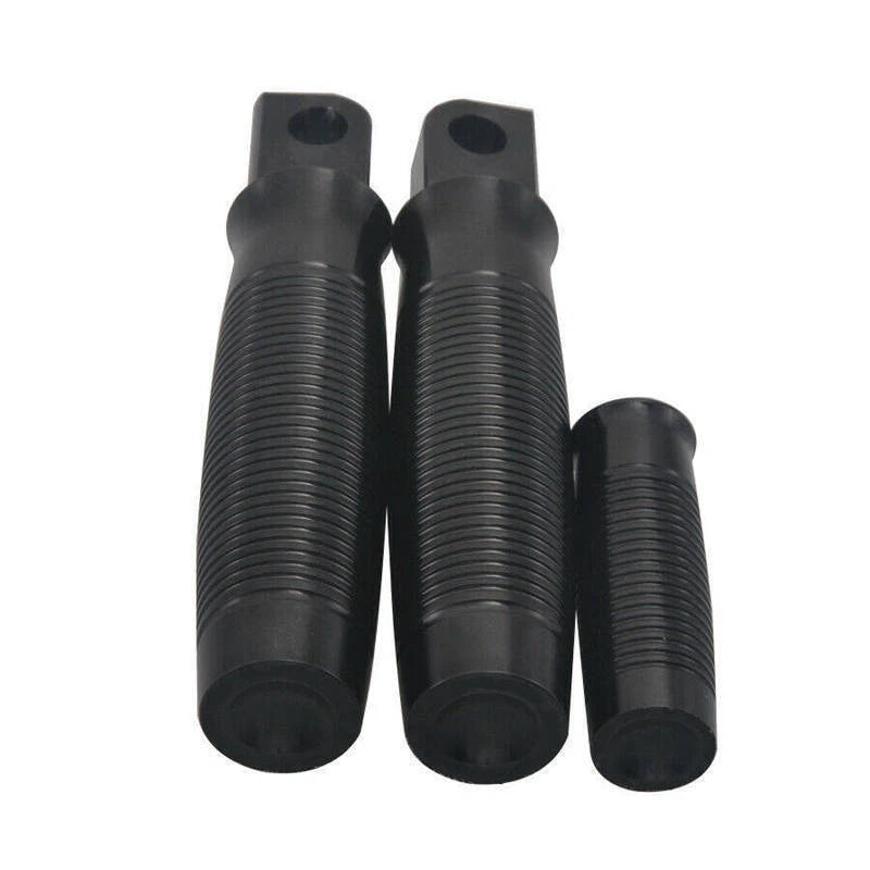 For Harley Dyna Sportster Softail Motorcycle Black Foot Shifter Peg + Foot Pegs