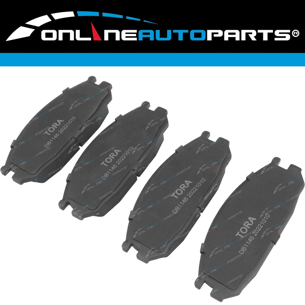 Rear Disc Rotor + Brake Pad Kit for Nissan Patrol GQ Y60 1988~1999 4X4