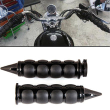 Load image into Gallery viewer, 1" Motorcycle Spike Handlebar Hand Grips for Harley Cruiser Chopper FOR Honda ST