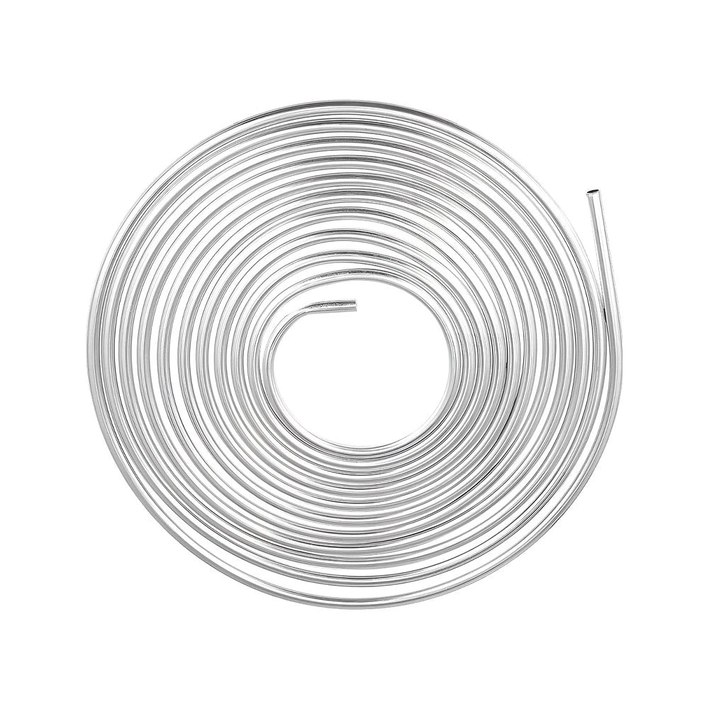 Steel Bundy Tube Brake Pipe 3/8" 25ft 6M Fuel Transmission Line Zinc Coated AU