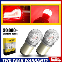 Load image into Gallery viewer, 2/4X BAY15D 1157 P21/5W RED 6SMD LED BRAKE STOP TAIL LIGHT CANBUS BULB GLOBE A