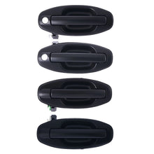 Load image into Gallery viewer, 4pc Front Rear Right &amp; Left Outer Door Handle Blk For Hyundai Santa Fe SM 00-05