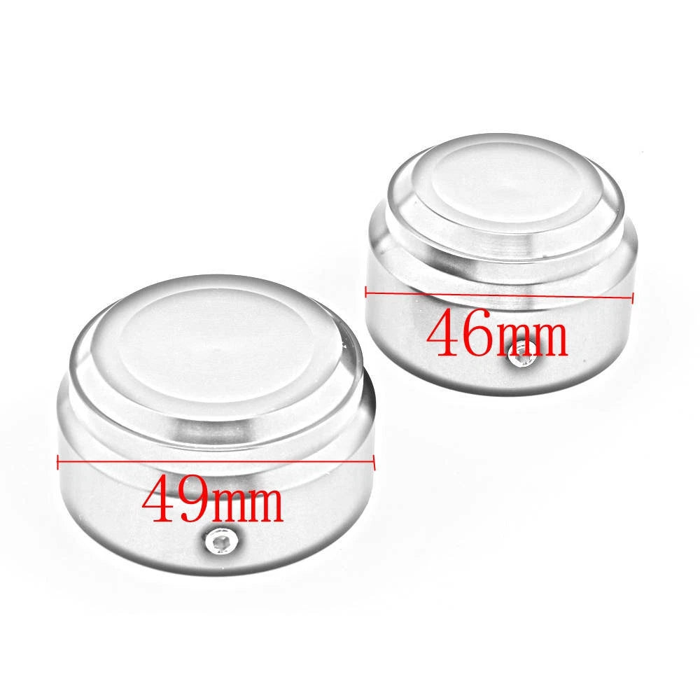 For Harley Nightster 975 RH975 2022+ Pair Black Rear Axle Cover Bolt Nut Cap ST