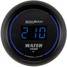 Load image into Gallery viewer, Autometer Cobalt Digital 2-1/16in Water Temp Gauge 0-340F Electric AU6937