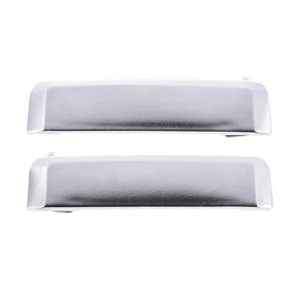 Door Handle Outer for Nissan Navara 86-97 Set of 2 Chrome FRONT LEFT+RIGHT