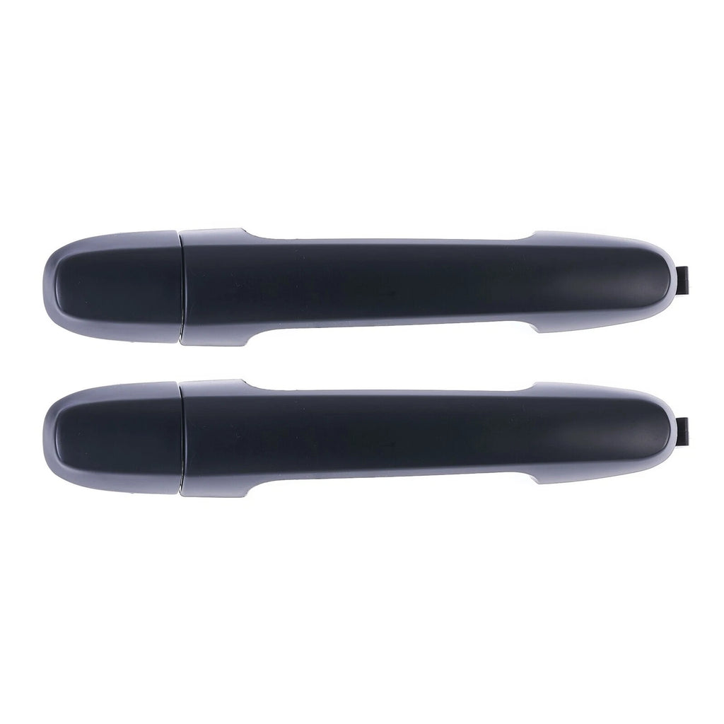 Door Handle Outer for Toyota Hilux 05-15 Set of 2 Primed Black REAR LH+RH