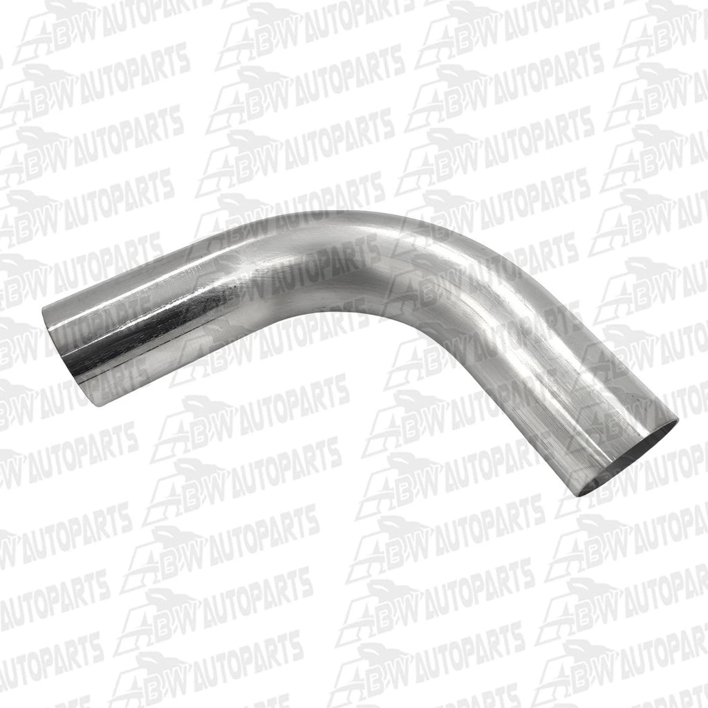 Exhaust Pipe Mandrel Bend 34cm - 2.5" Inch 90 Degree 63mm Aluminised Mild Steel