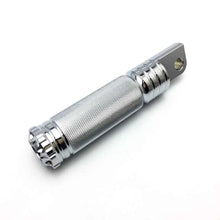 Load image into Gallery viewer, Silver Aluminum Foot Pegs Footrest for Harley Touring Sportster Dyna V-Rod ST
