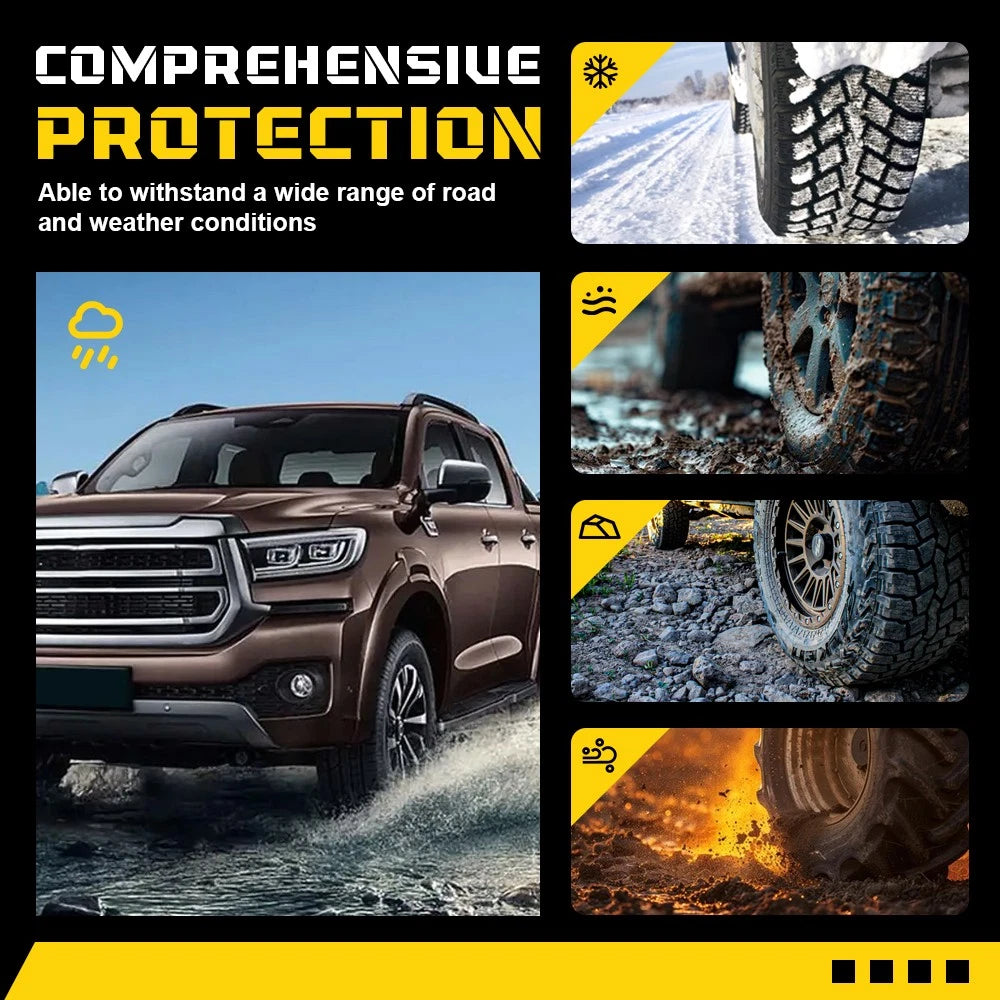 4x Splash Guards For Great Wall Cannon GWM Poer Ute 2020 2021 2022 Mud Flaps