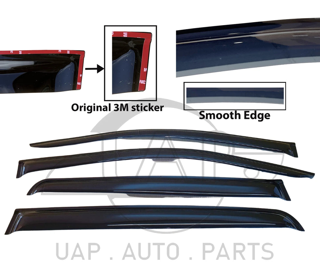 Weather shield Window visor For Isuzu Dmax D-Max 2012 - 2020