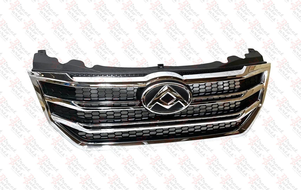 *GENUINE* TOP FRONT GRILLE MESH (CHROME - BLACK) for LDV V80 SWB LWB 2018-2023