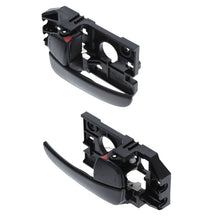 Load image into Gallery viewer, Door Handle Inner for Hyundai Elantra 01-06 Set of 2 Black REAR LEFT+RIGHT