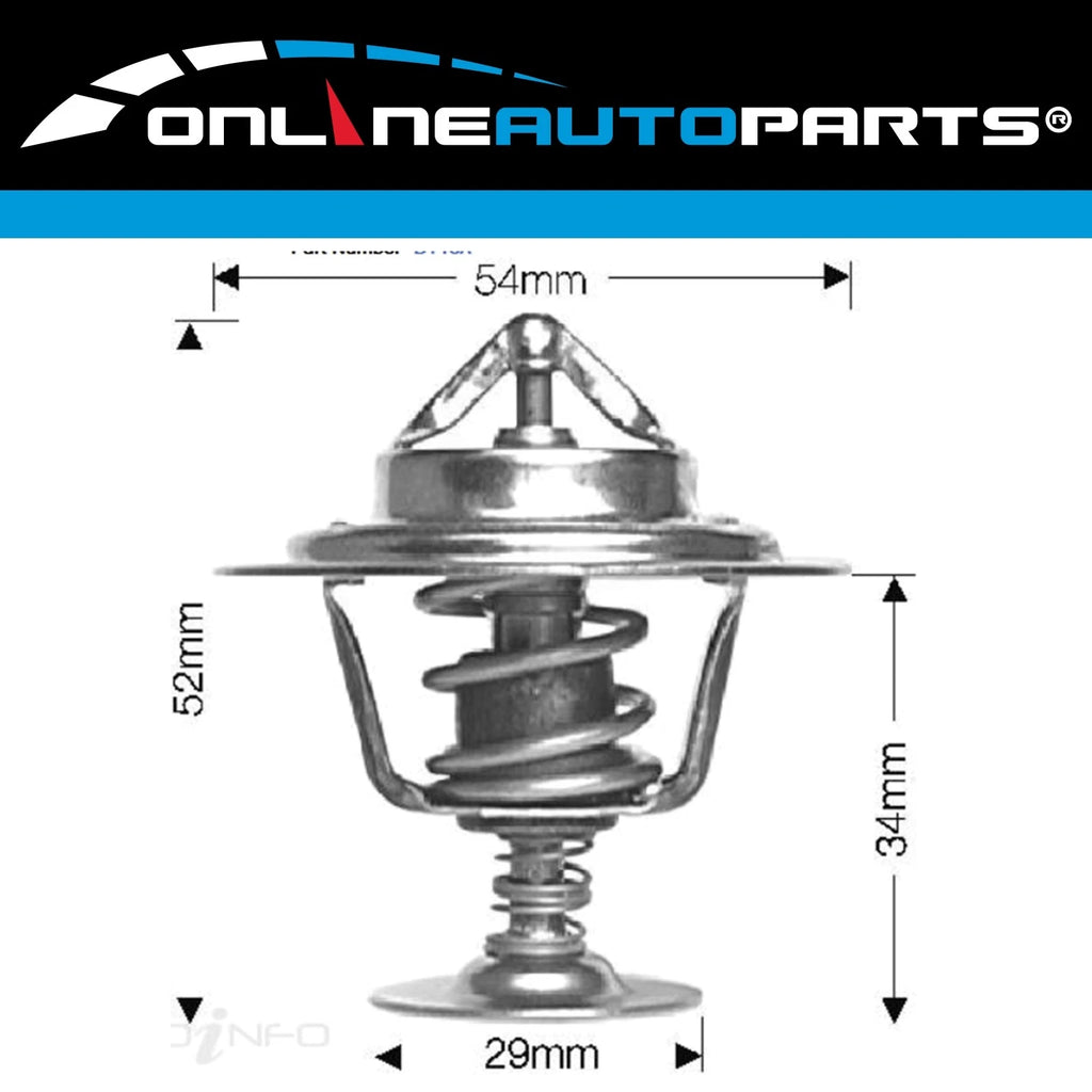 Dayco Thermostat for Hyundai iMax TQ-W 4cyl 2.5L D4CB 2008~2019